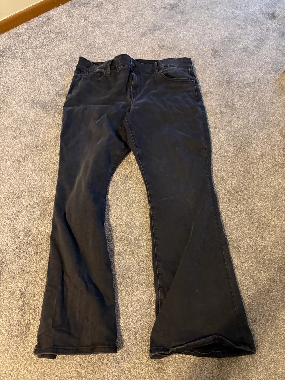 American Eagle Outfitters Black Flare Jeans